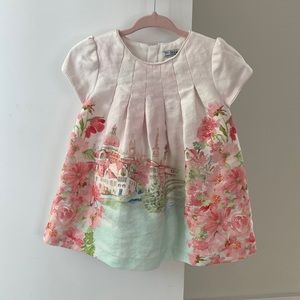 Mayoral baby girl dress size 12month.